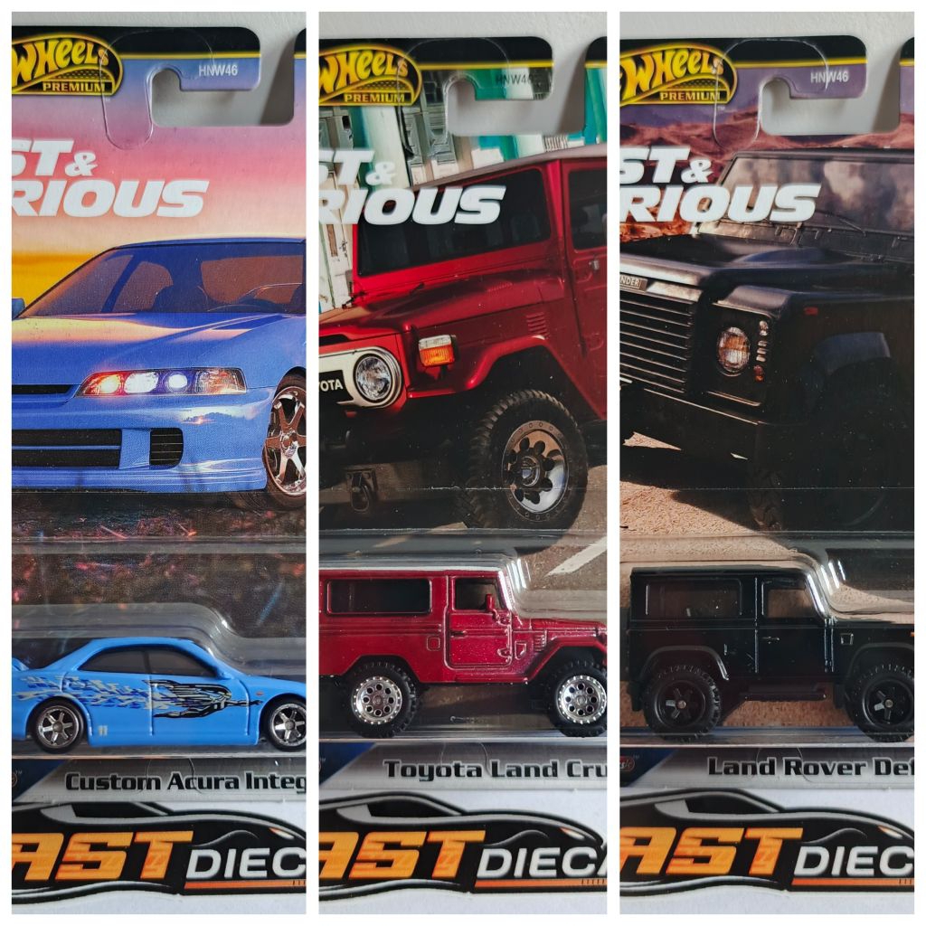 Hotwheels fast & Furious premium