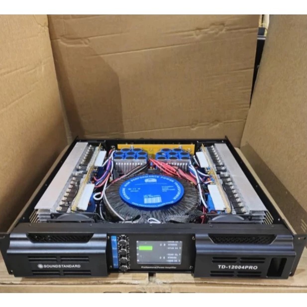 Power Amplifier Soundstandard TD12004 PRO 4 Channel CLASS H TD 12004 PRO | LAPAK ELEKTRONIK