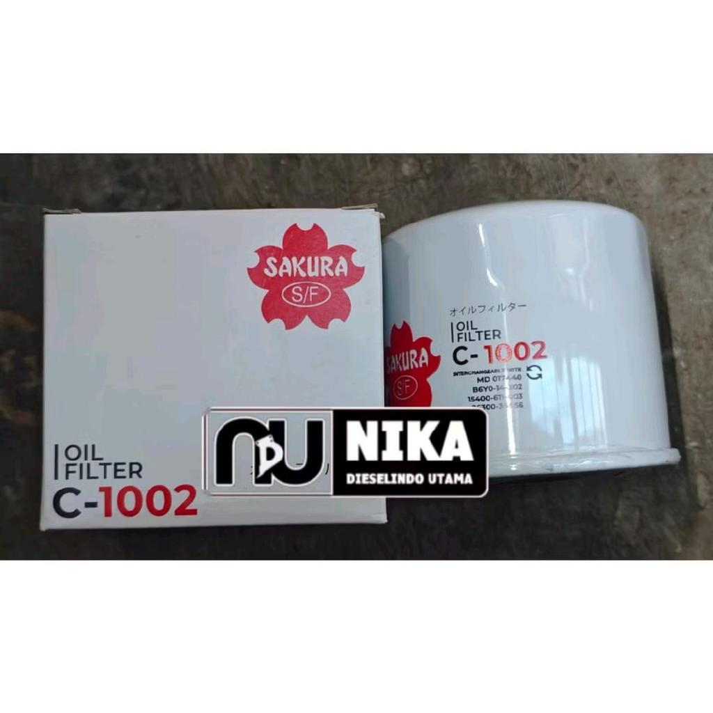 OIL FILTER C-1002 / FILTER OLI C1002 SAKURA