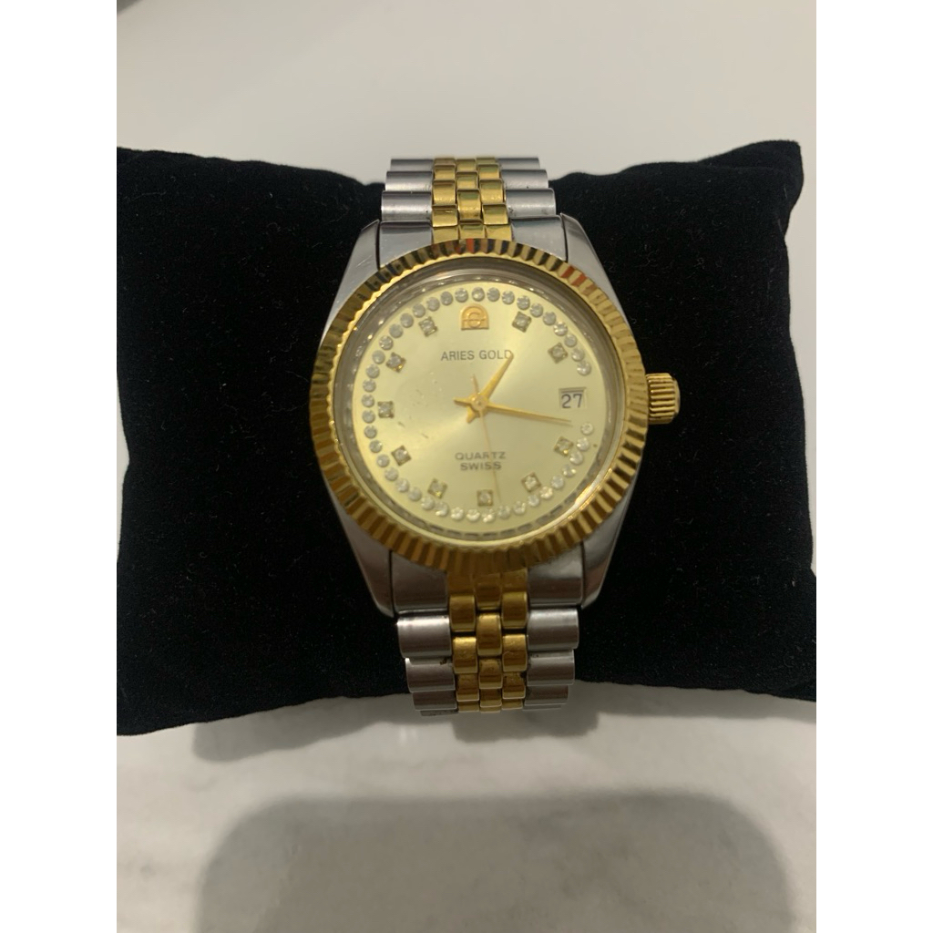 Aries Gold Watch