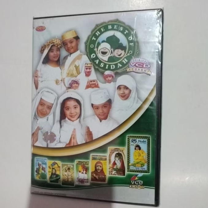 VCD THE BEST OF QASIDAH DHEA ANANDA SASKIA ENNO LARIAN GEOFANI