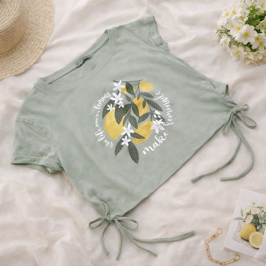 TSHIRT / KAOS CEWEK COLORBOX (BARANG BARU DIJUAL KARNA KEKECILAN)