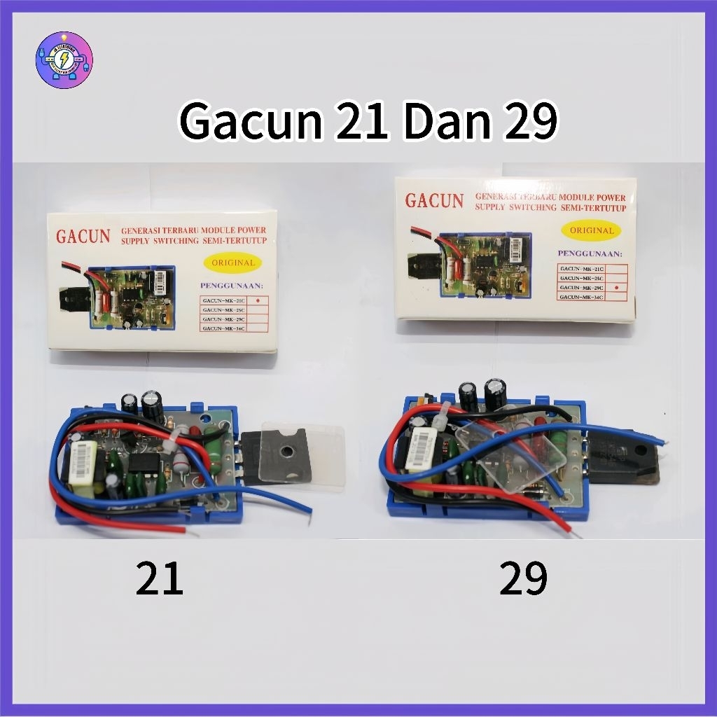 Regulator TV Gacun 21" Dan 29 GACUN 21INC dan 29INC POWER KIT GACUN ORIGINAL