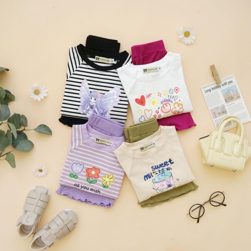 Zora Set Cutbray Anak Perempuan kekinian