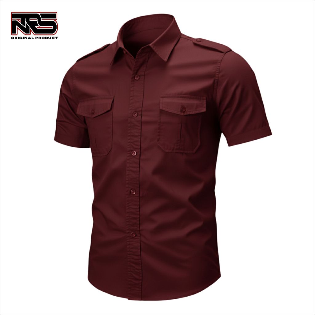 Kemeja Seragam PNS / Kemeja PDH Pria / Kemeja PDH Tangan Pendek / Kemeja Putih PDH / Baju PDH / Keme