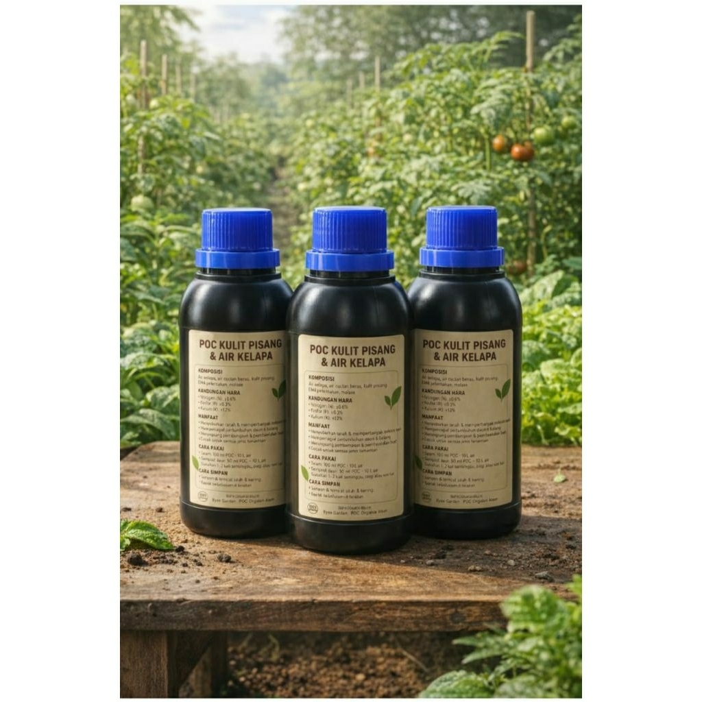 Pupuk Organik Cair Penyubur Tanah dan Aneka Tanaman
