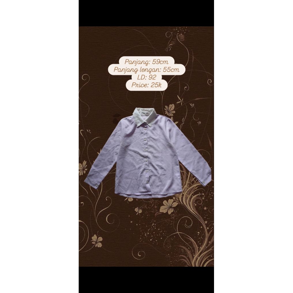 Kemeja Ungu Wanita