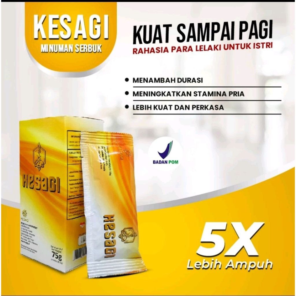 Kesagi Original satu BOK isi 5 sachet.