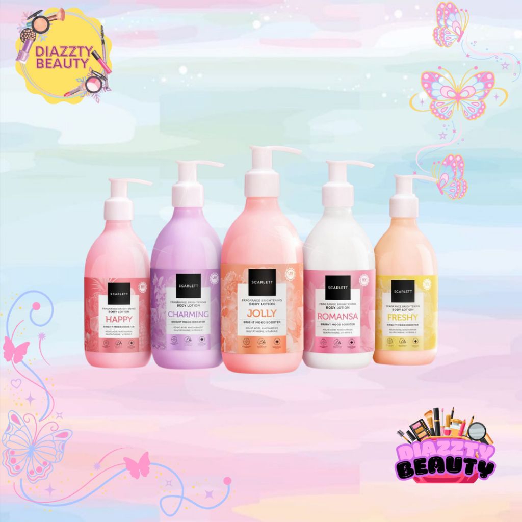 [DiazztyBeauty] SCARLETT Fragrance Brightening Body Lotion // Body Lotion Jolly // Body Lotion Charm