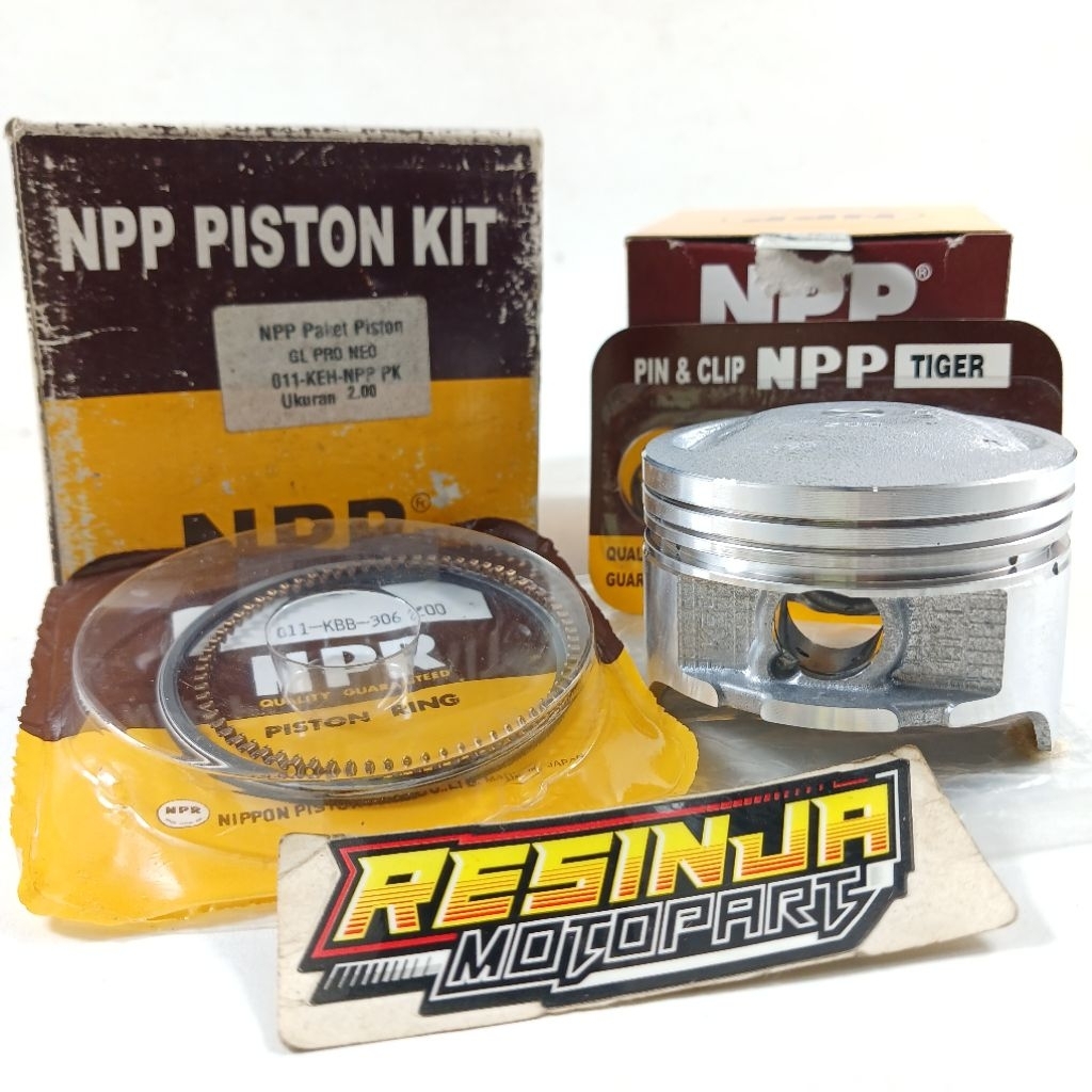 Ring Piston Kit Seher Honda GL Pro Neotech Megapro Lama KEH Oversize Os 200 Npp Lama