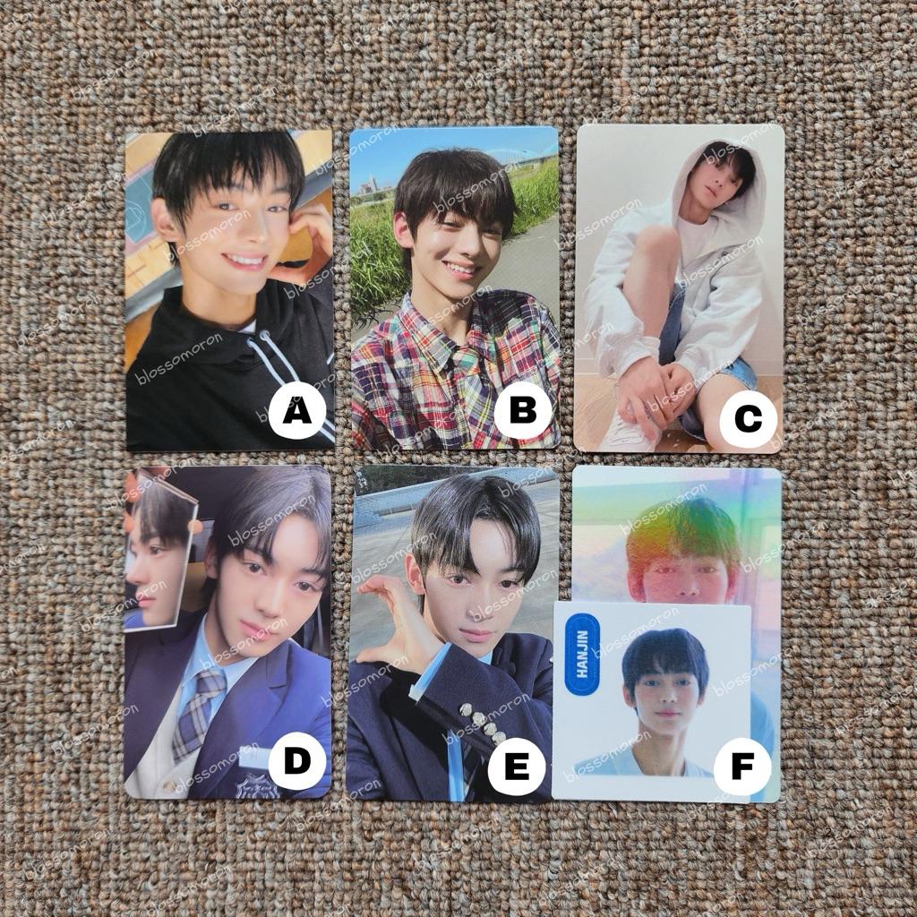 [READY] AAB PC TWS PHOTOCARD HANJIN SHINYU DOHOON OUNGJAE JIHOON KYUNGMIN PC CLEARANCE ALBUM SPARKLI