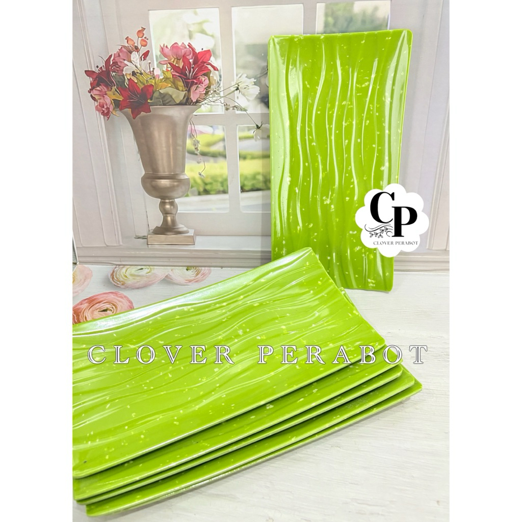PAKET 1.LUSIN PIRING SUSHI MELAMIN MOTIF BINTIK / PIRING SAJI SUSHI / PIRING SUSHI  PIRING MELAMIN S