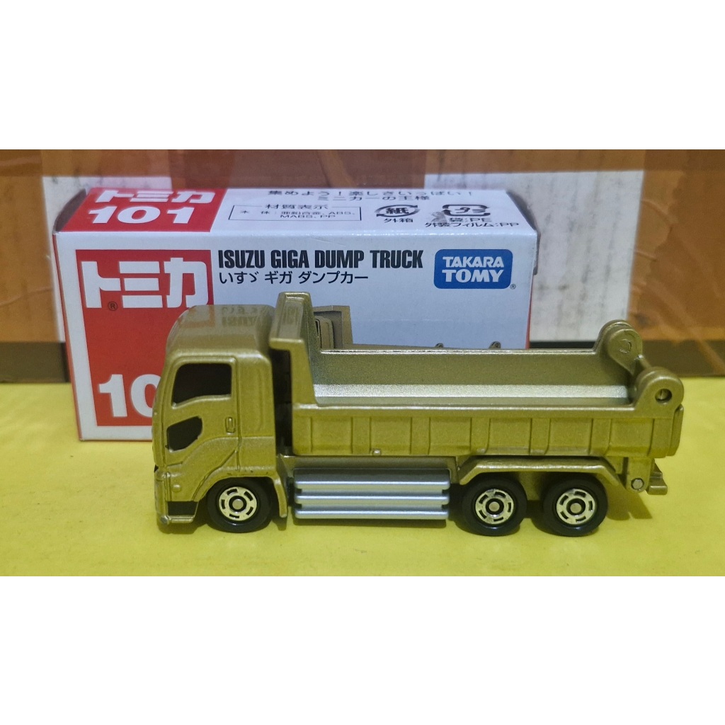 Diecast Tomica 101 ISUZU GIGA DUMP TRUCK