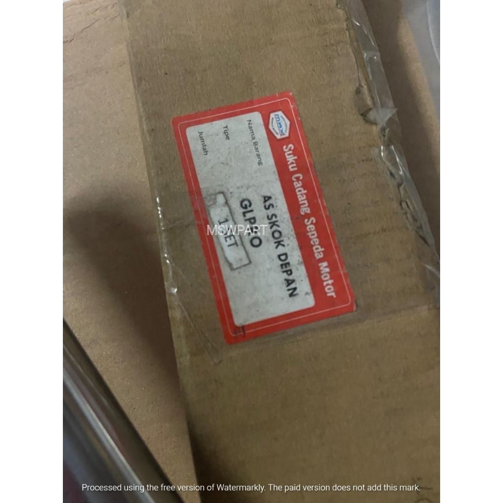 AS SHOCK DEPAN PIPA SHOCK DEPAN GL PRO GL MAX