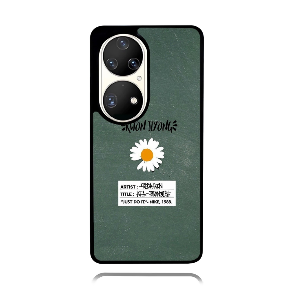 Case Phone Huawei P70 P60 P50 P40 P30 P20 PRO TPU Rubber Custom Softcase Kwon Jiyong PeaceMinusOne