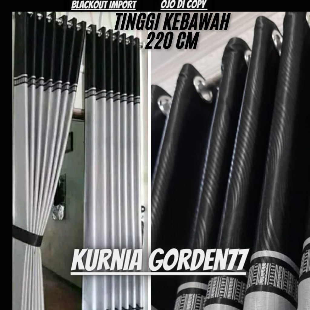 hordeng jendela gorden import gorden minimalis tirai pintu beludru hijau mint motif atas bawah embos