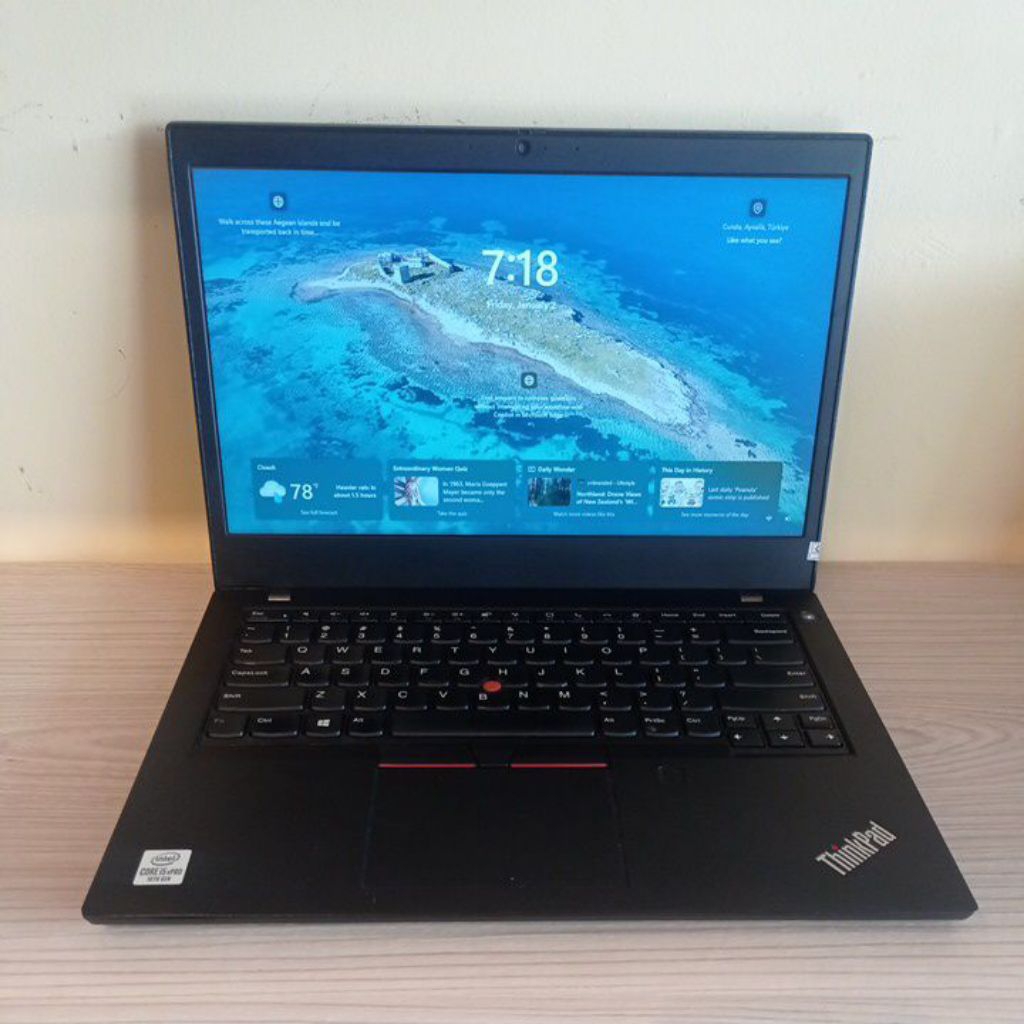 thinkpad L14' core i5 gen 10 8/256