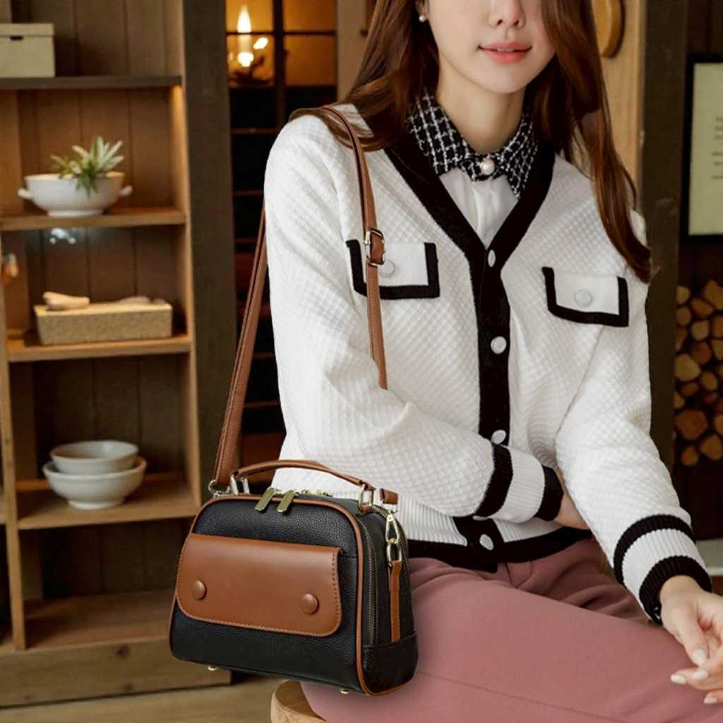 Tas Wanita Model Korea Tas Jinjing Tali Panjang Mini Bag Model Kece