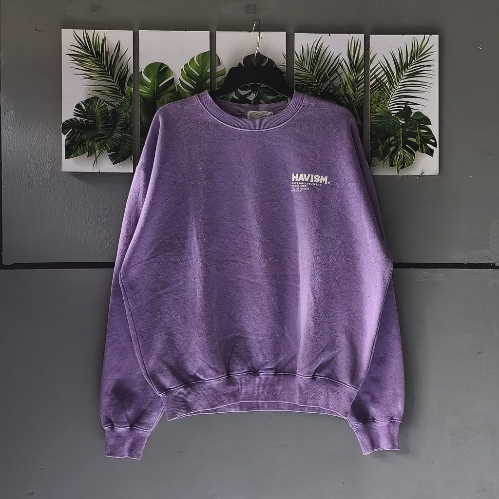 SWEATER/CREWNECK OVERSIZE LENGAN BALON PRIA DAN WANITA