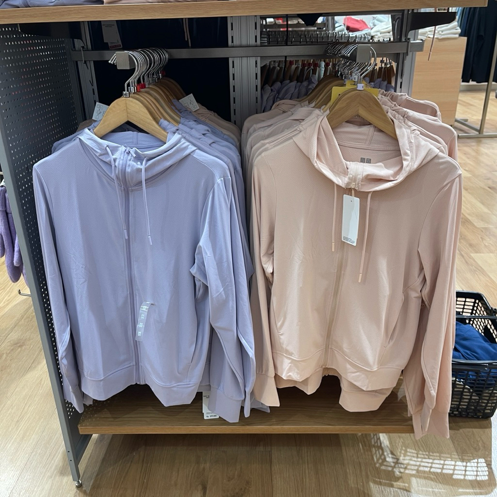 Jacket Uniqlo Woman AIRISM proteksi sinar uv