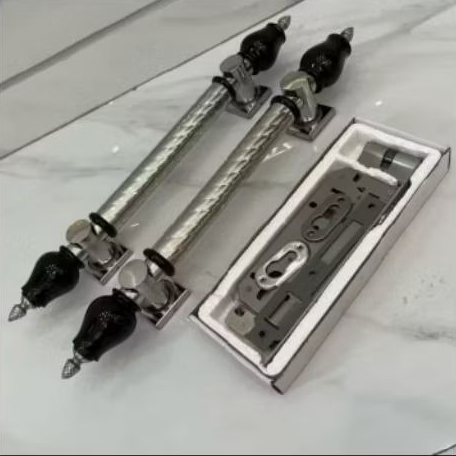 Gagang Pintu Rumah Handle Pintu Antik Panjang 50 cm Jambu Antik