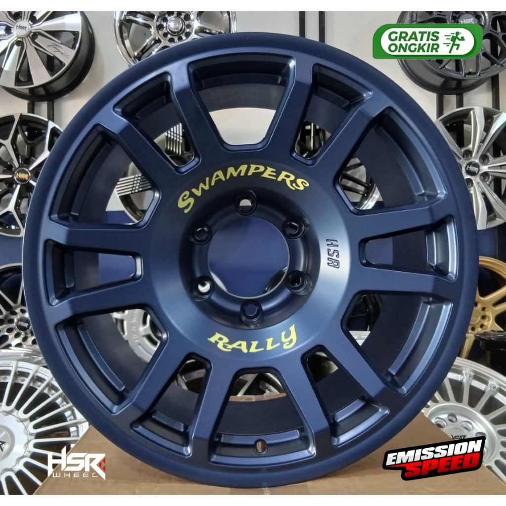 Velg Mobil Racing Offroad R18 Pajero Fortuner Triton Hilux