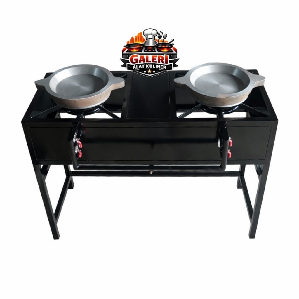 Kompor Martabak Manis 2 Tungku Premium