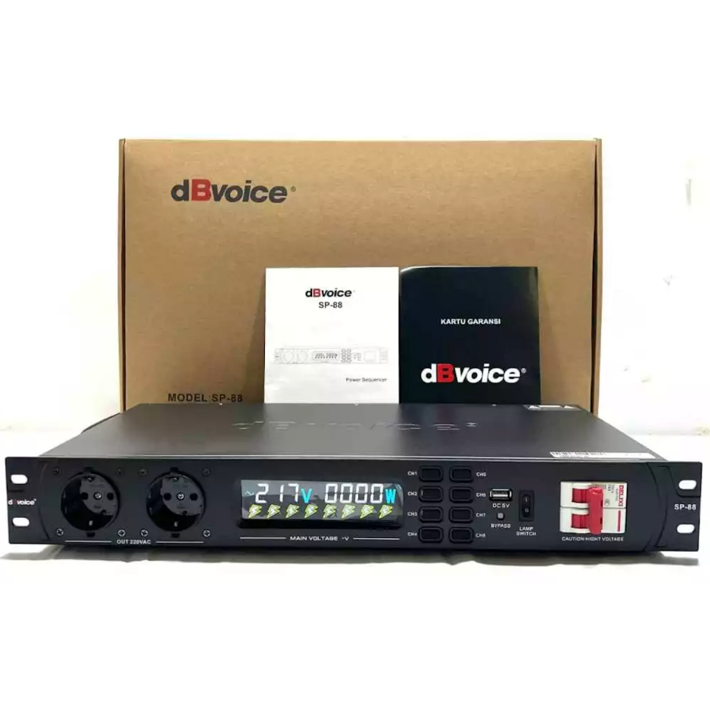 Audio Power Conditioner dB Voice SP 88 Original Sequencer dBvoice SP88 - ORIGINAL - VERSI TERBARU