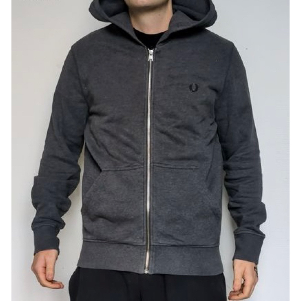 FRED PERRY - Perry Zip Sweatshirt Hoodie