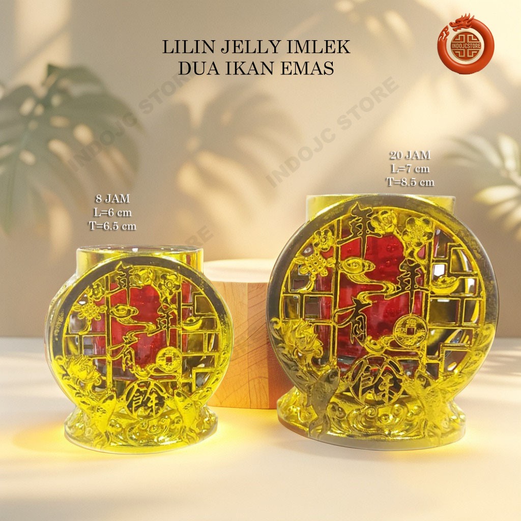 lilin jelly puja emas 2 IKAN PUJA sembahyang
