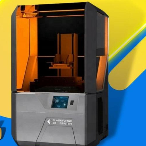 SLA DLP 3D Printer Flashforge Hunter Upgraded Industrial Grade Presisi