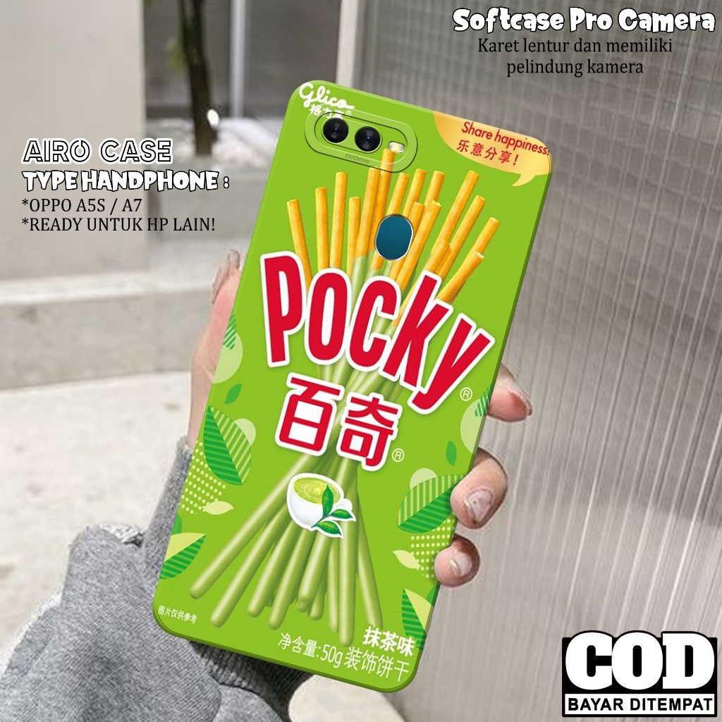 Case OPPO A5S/A7 Terbaru - Softcase OPPO A5S/A7 - Fashion Case MAKANAN - Casing OPPO A5S/A7 - Softca