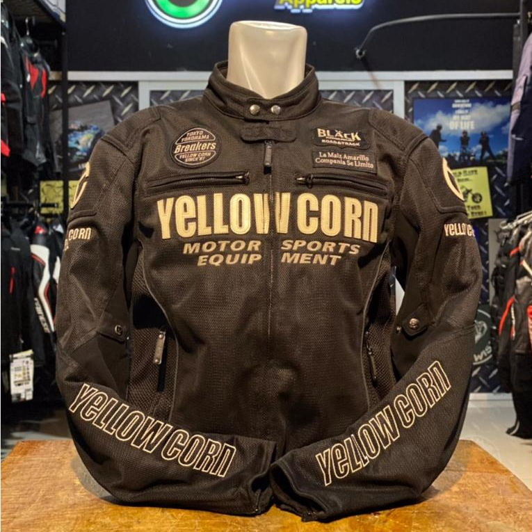 2ND Jacket Yellow Corn YB 3102 Full Mesh Jaket touring Safety size 3L Second Yellow corn Preloved