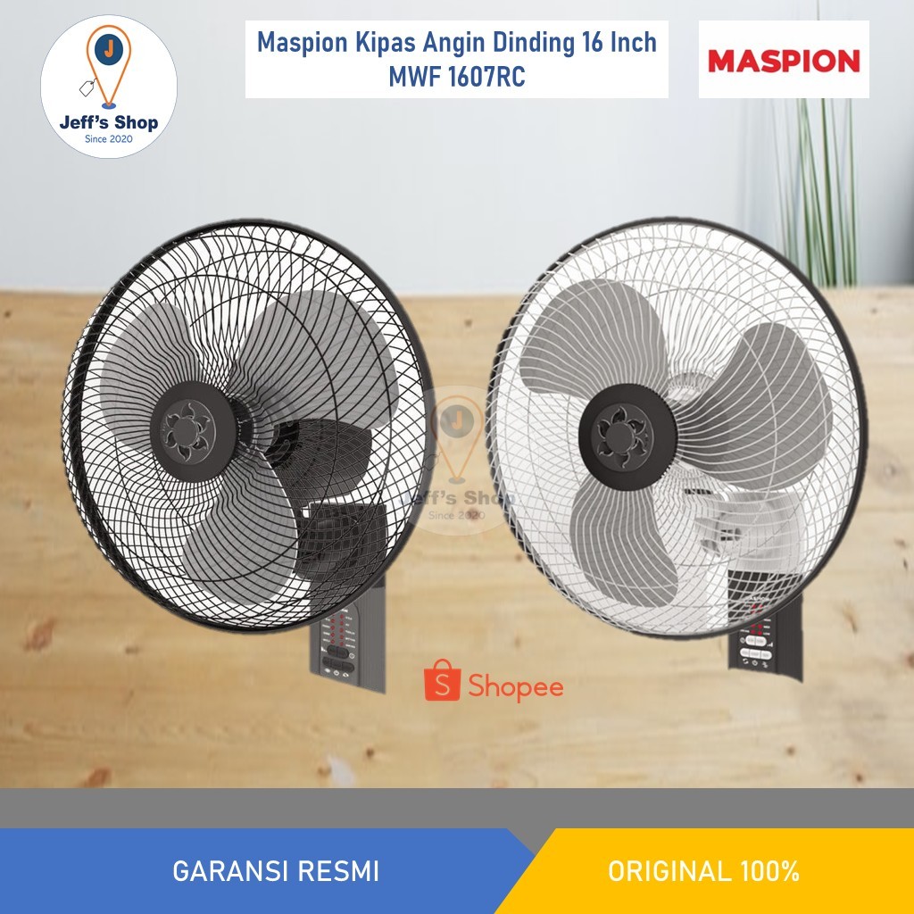 Maspion Kipas Angin Dinding Remote [16 Inch] MWF 1607RC
