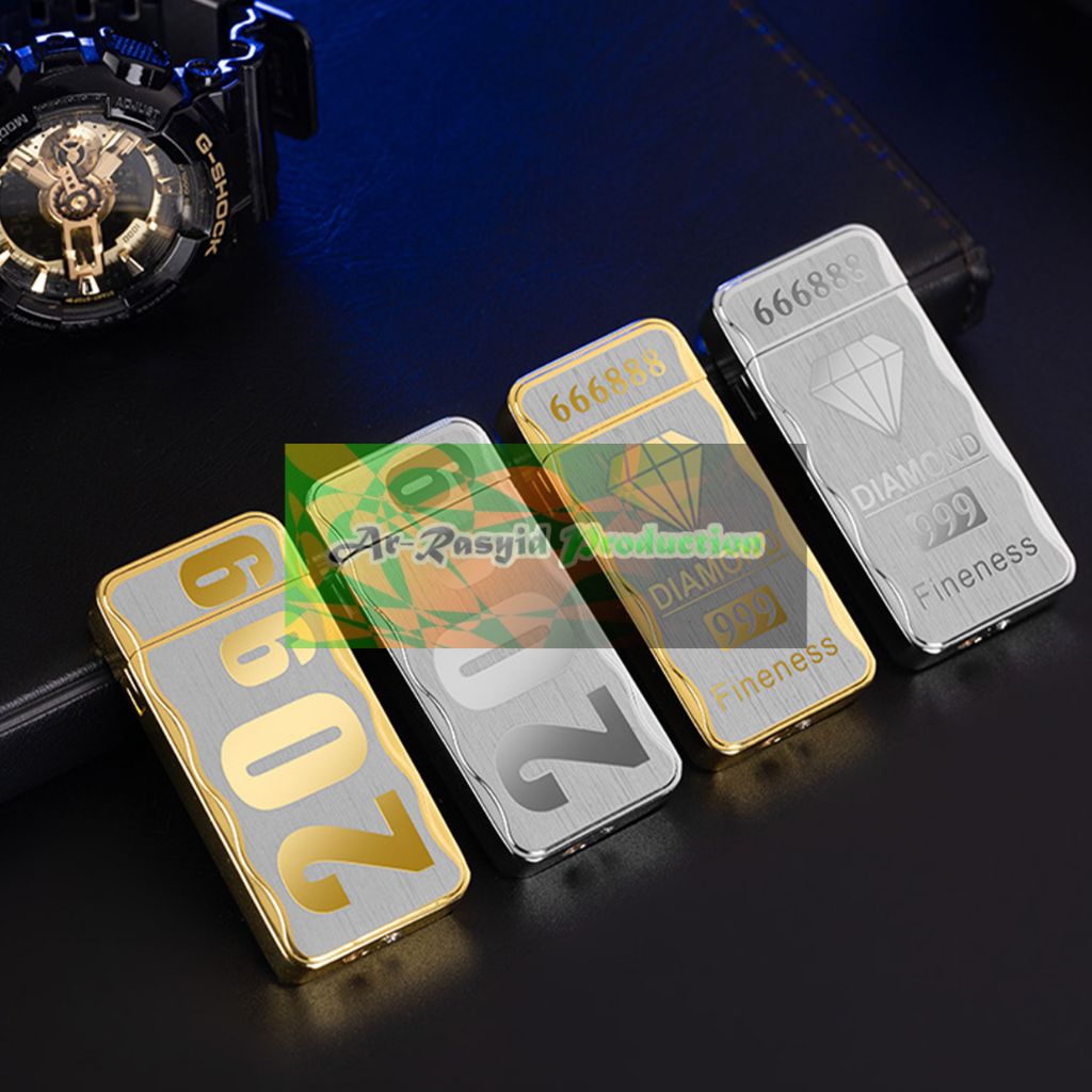 Korek Api Bara Gas Double Plated Diamond 2099 Xin Fa Lighter XF-920
