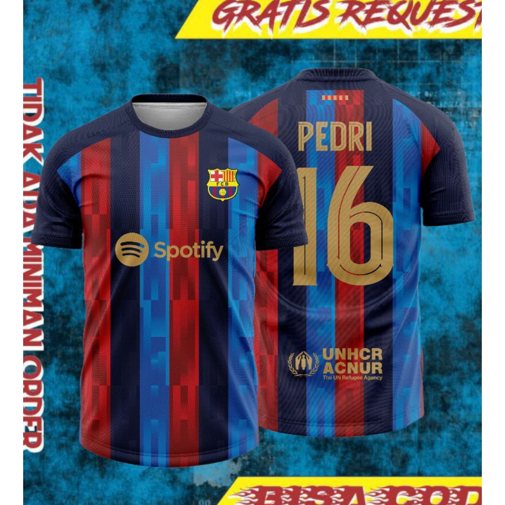 JERSEY BARCELONA 2022 GRATIS REQUEST