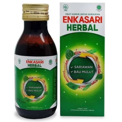 Enkasari Herbal | Obat Sariawan | Bau Mulut | Obat Kumur