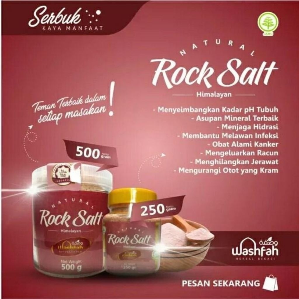 Washfah Garam Himalaya Rock Salt