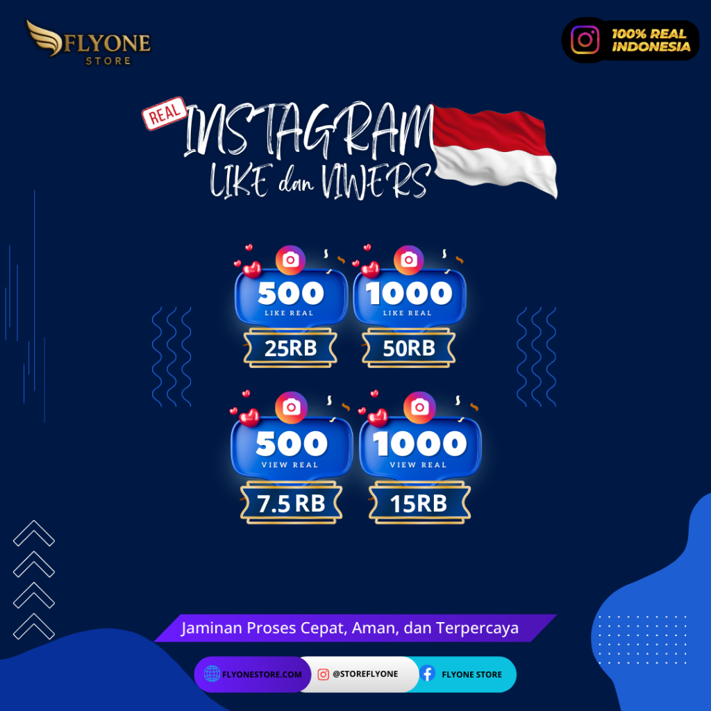 [REAL 100%]  Like IG & View IG Real Aktif Indonesia bergaransi TERBAIK TERLARIS TERMURAH SE-INDONESI