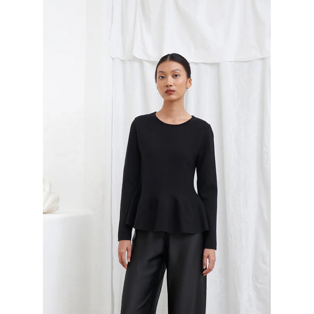 PRELOVED DUMA Josette Peplum Top