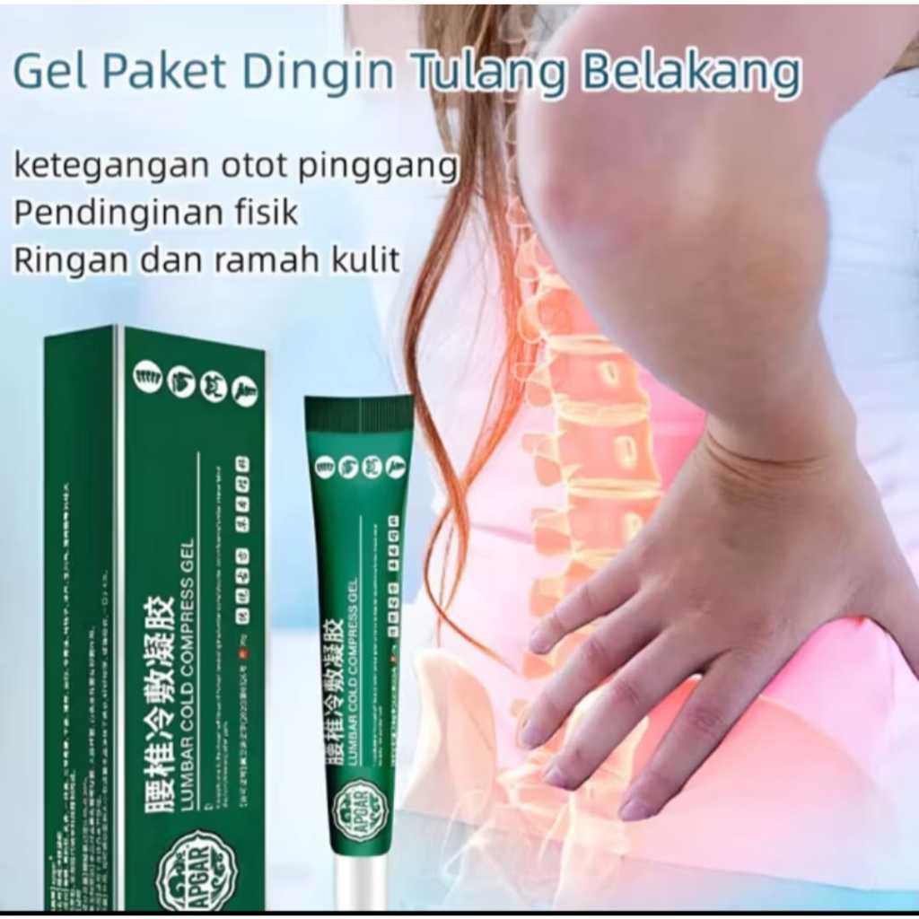 Salep Lumbar Asli Cream Lumbar Cina Original Lumbar Spine Cooling Gel