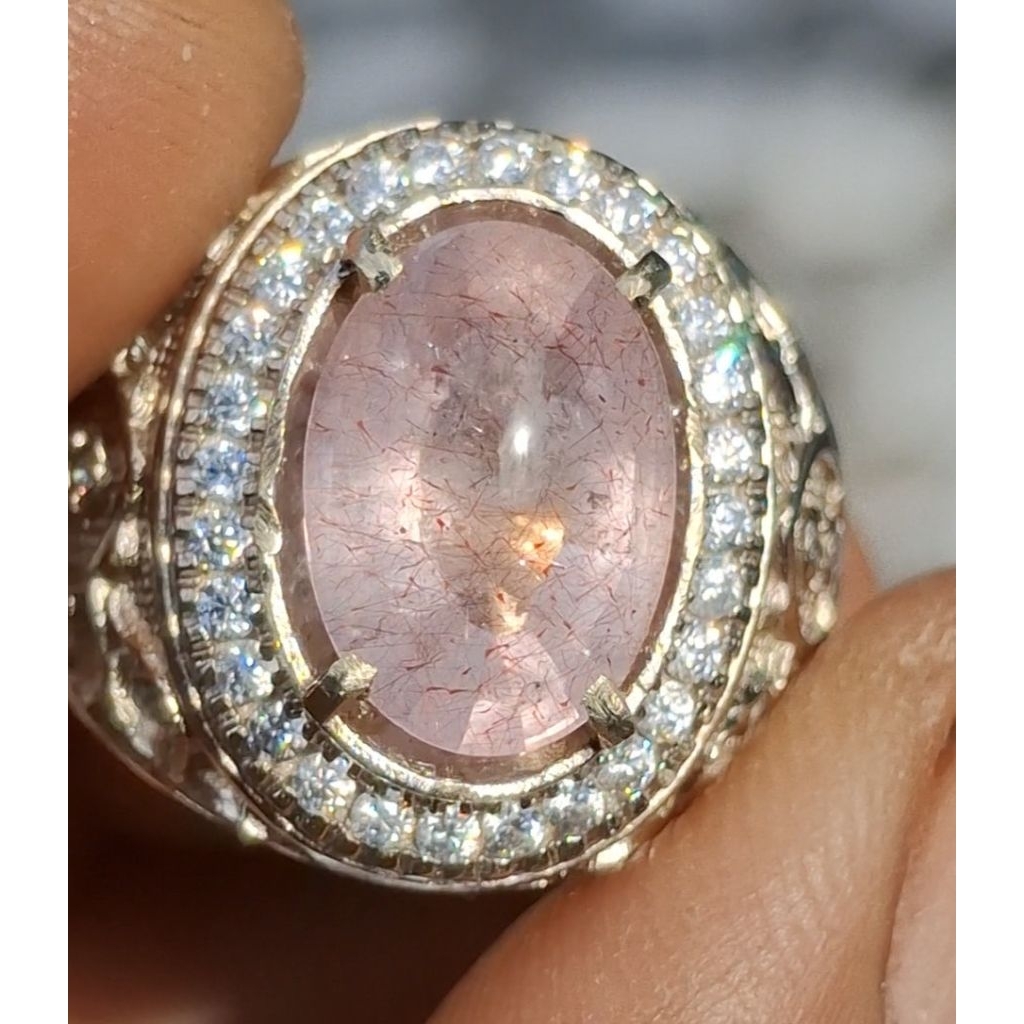 kecubung bulu merah langka