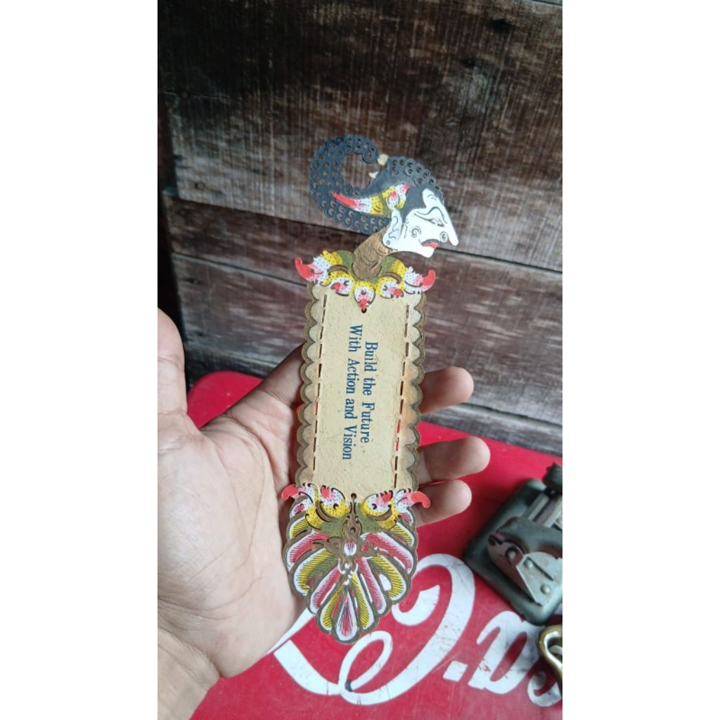 wayang kulit 45rb jadul antik kuno lawas vintage display mati