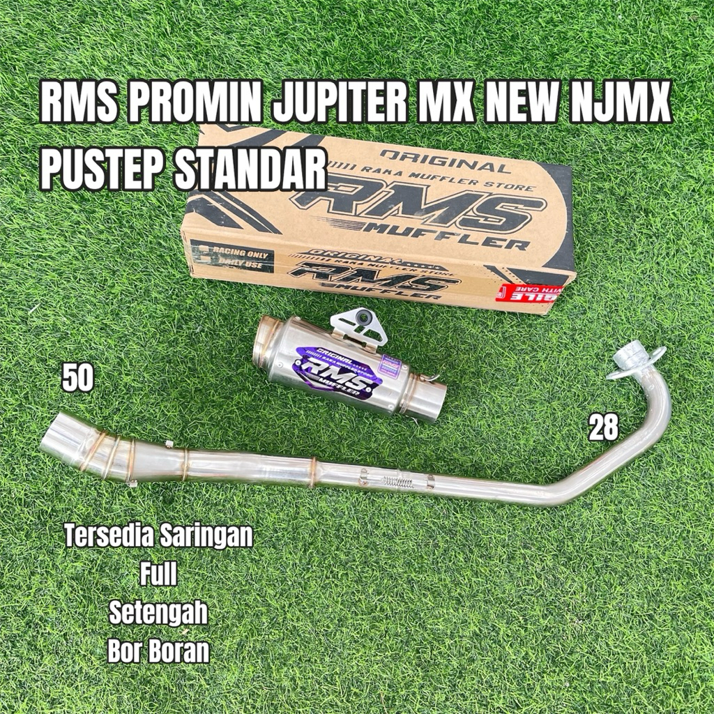 KNALPOT RMS PROMIN FOR JUPITER MX NEW NJMX PUSTEP STANDAR