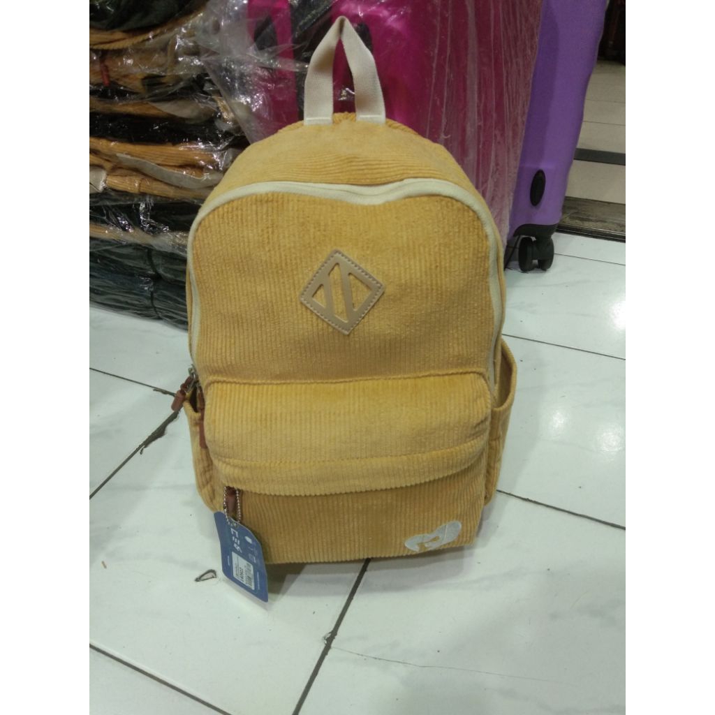 Tas Ransel Tamiko Korduroy