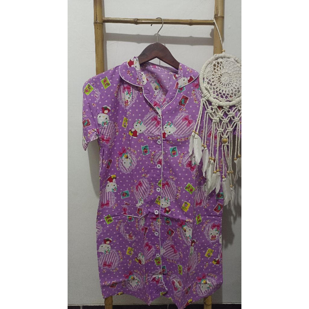 preloved dress piyama lucu