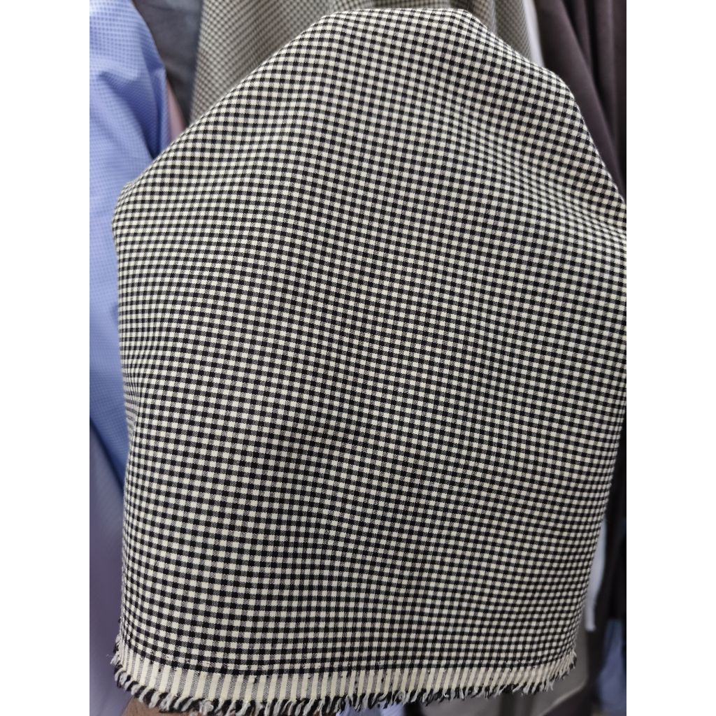 kain tc/cvc motif kotak(harga/0, 5m)