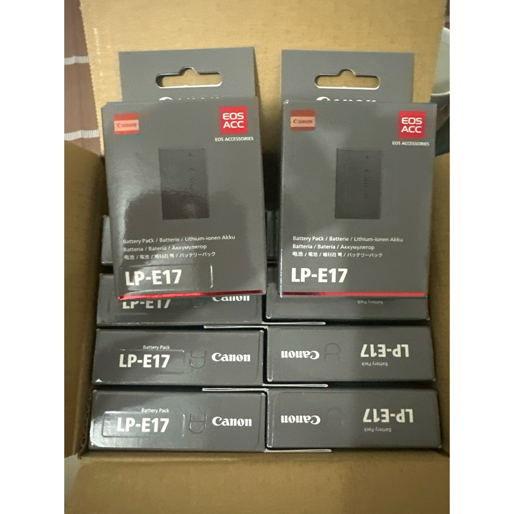 Battery Canon LP E17 / Baterai Canon LP-E17 / Batrai canon LP E17 ORIGINAL