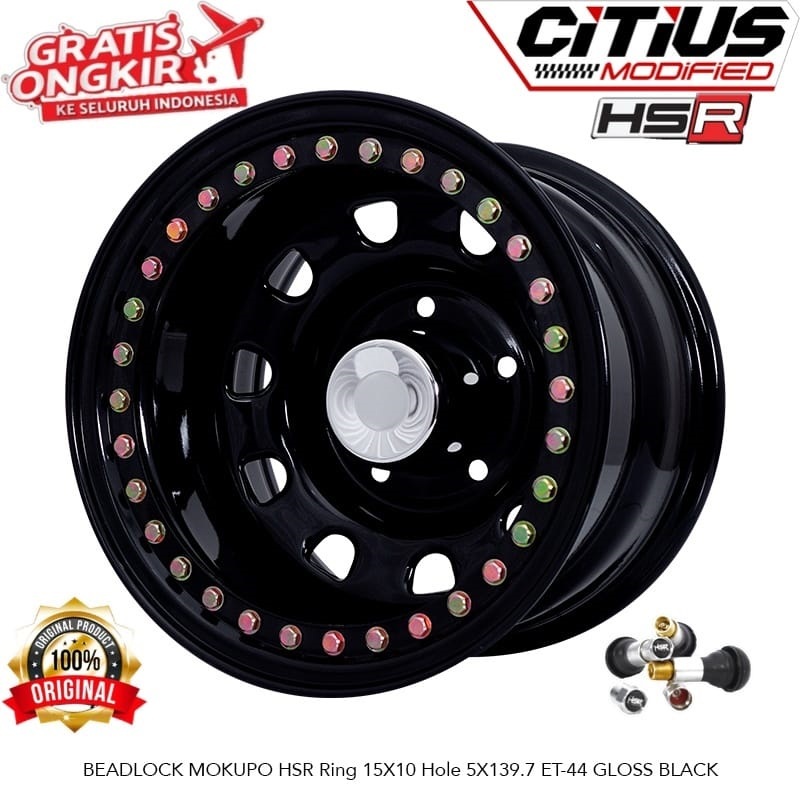 Velg Mobil Beadlock Mokupo Ring 15 Taff Hiline Feroza Escudo Gratis Ongkir