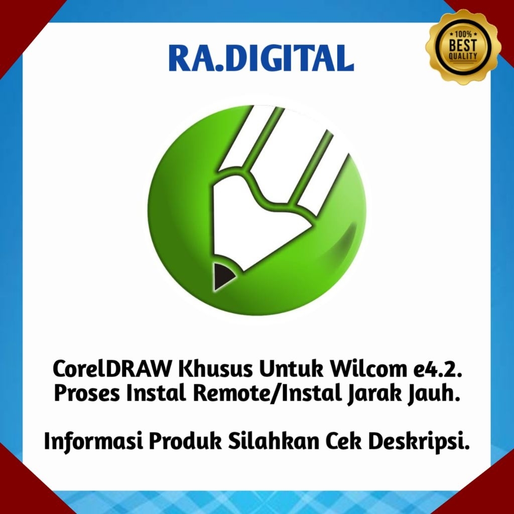 CorelDRAW Untuk Wilcom Embroidery Studio e4.2